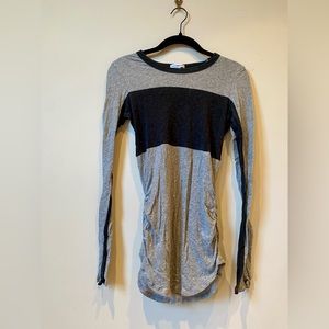 James Perse size 1 long sleeve tunic. Can be worn as a dress or a long shirt